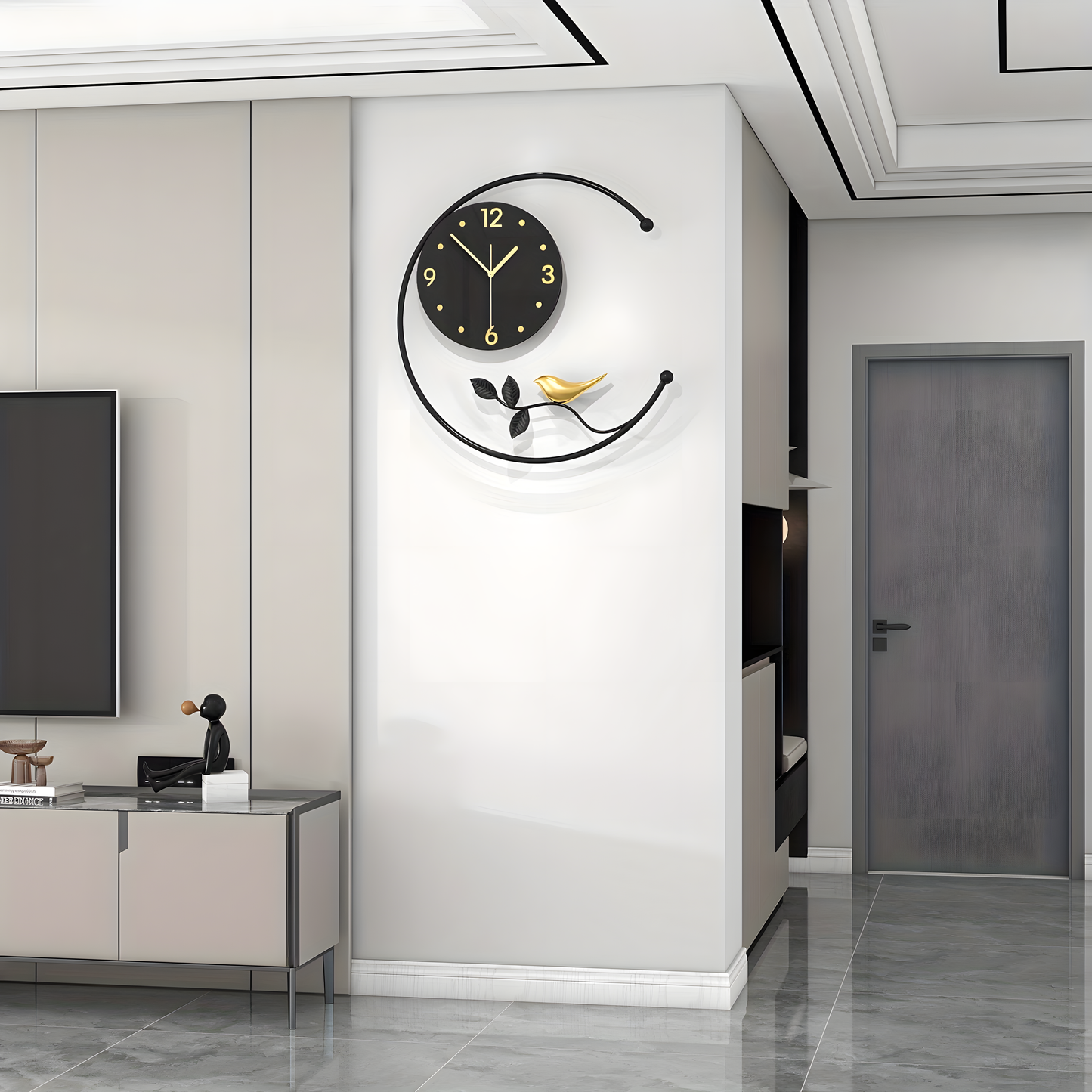 Horloge Murale | Maison Oiseau Nature Pure | NaturLi