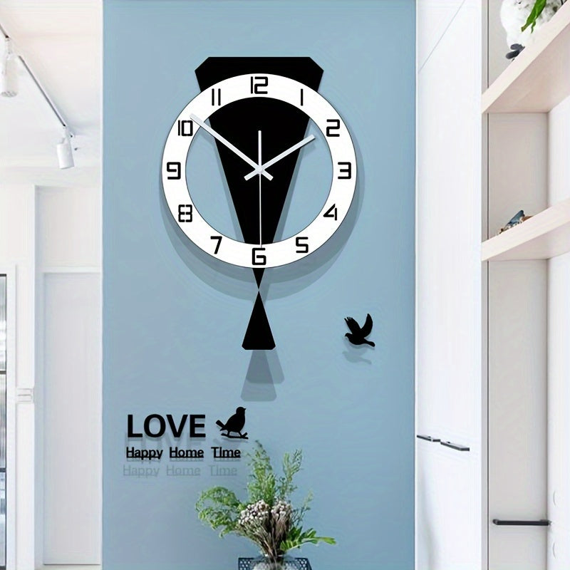 Horloge Murale | Acrylique Design Mouvement Art | SvinKl