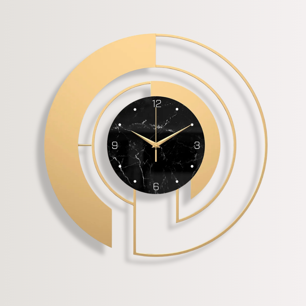 Horloge Murale | Luxe Métal Précieux | Métal Luxe | Vega