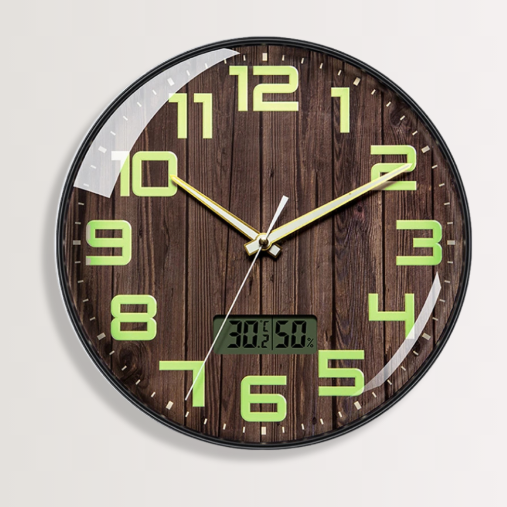 Horloge Murale | Style Scandinave Thermomètre | Viggo