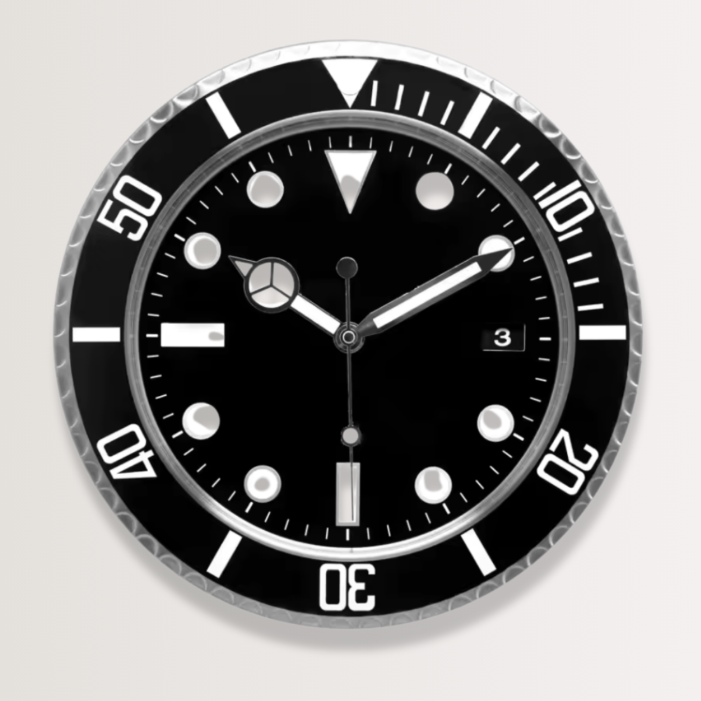 Horloge Murale | Inspiration Montre De Luxe | Luxueuse Inspiration | Vivian
