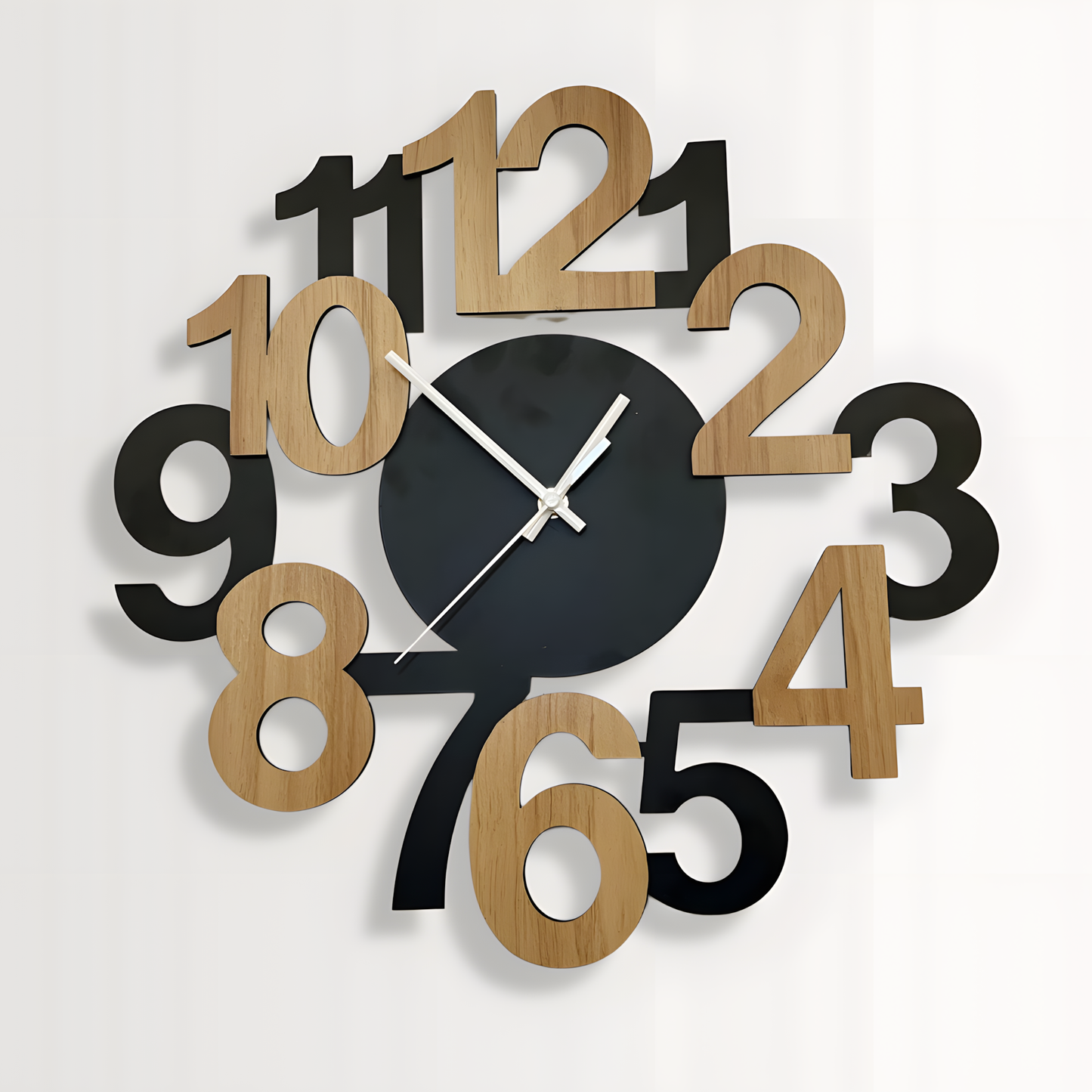 Horloge Murale | Nombre Minimaliste Design | Style Chiffre | DigiForm
