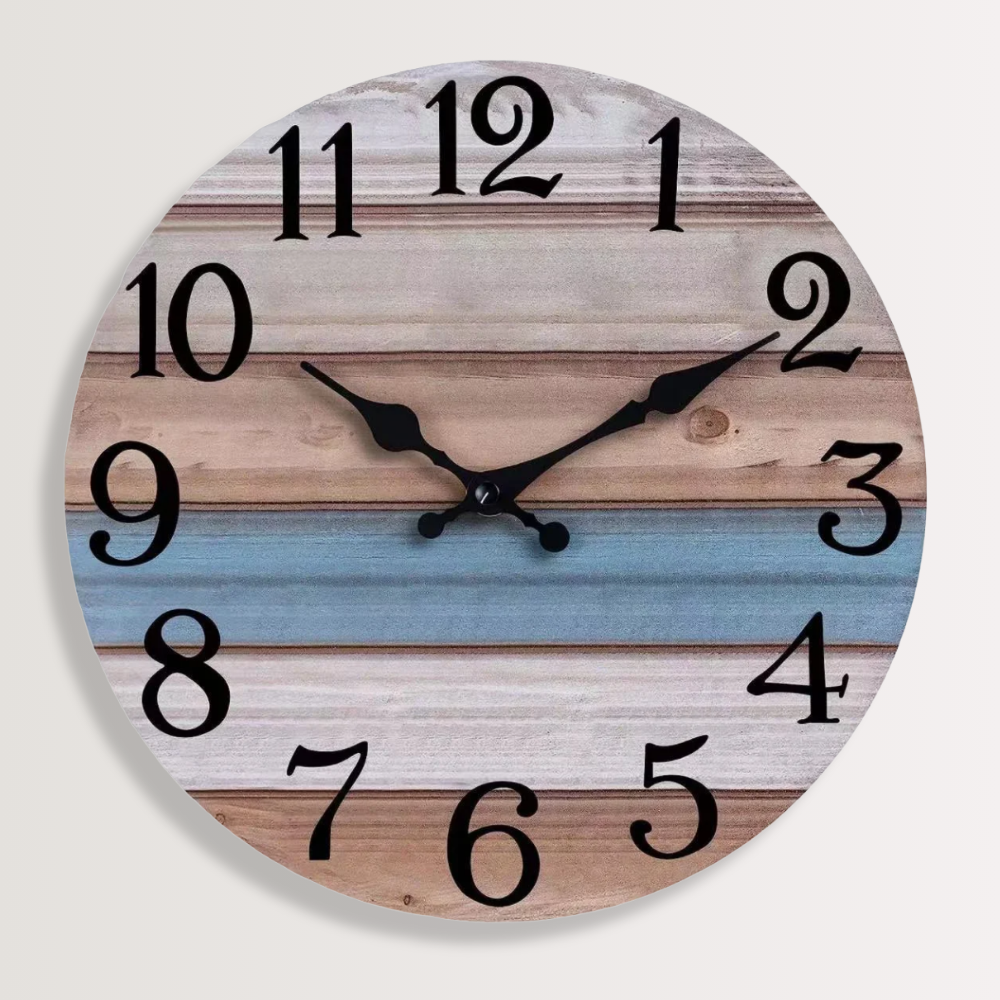 Horloge Murale | Campagne Charme Rustique | Style Rustique | Biro