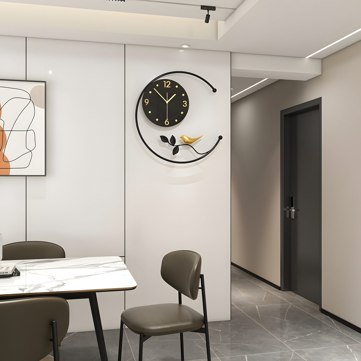 Horloge Murale | Maison Oiseau Nature Pure | NaturLi
