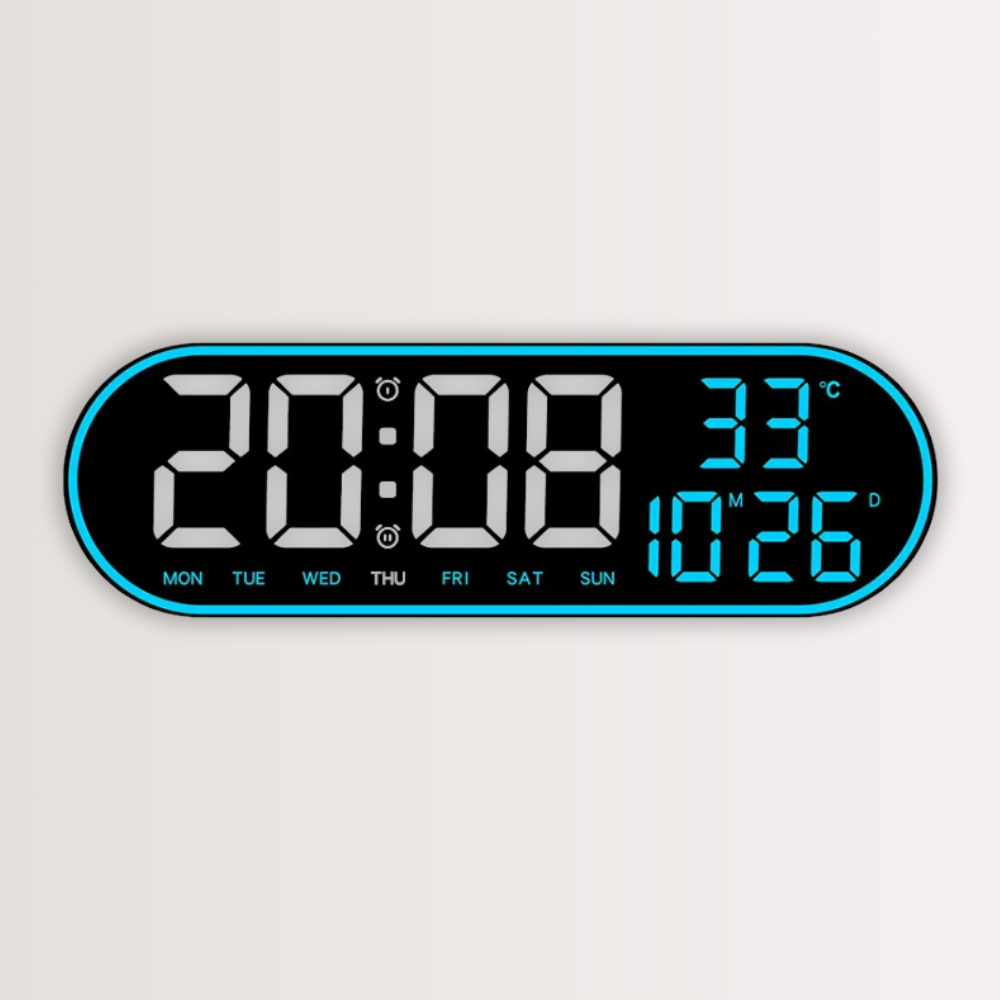 Horloge Murale | Numérique Premium Led | Led Premium | Nixon
