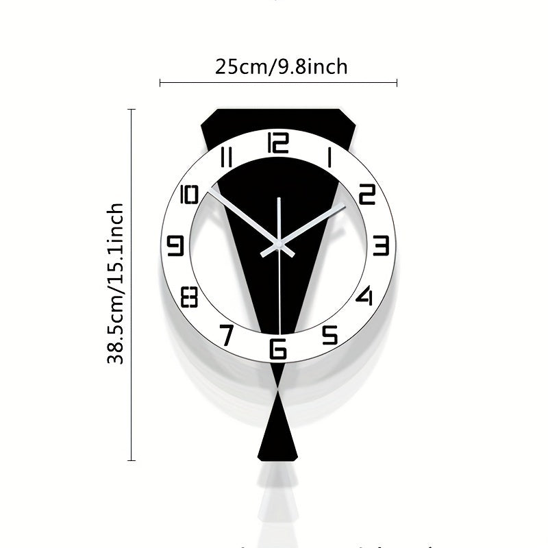Horloge Murale | Acrylique Design Mouvement Art | SvinKl