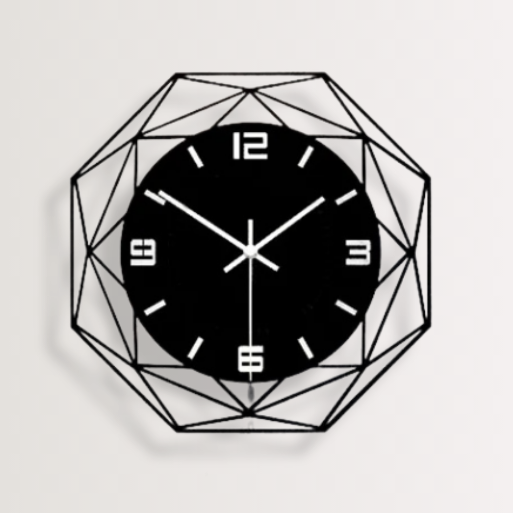 Horloge Murale | Géométrique Mouvement Perpétuel | Mouvement Perpétuel | Axel