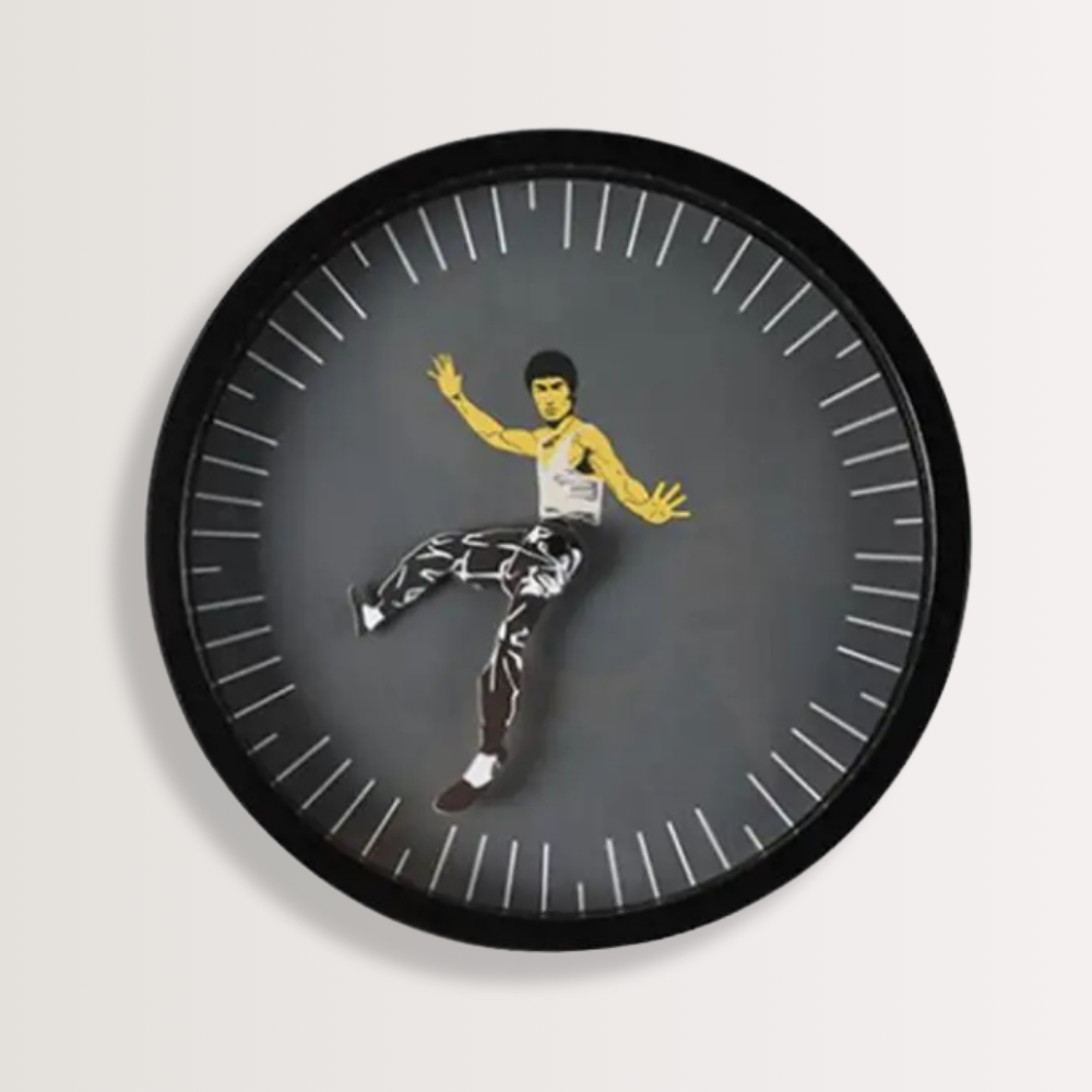 Horloge Murale | Kung Fu Dragon | Dragon Kung Fu | Ming