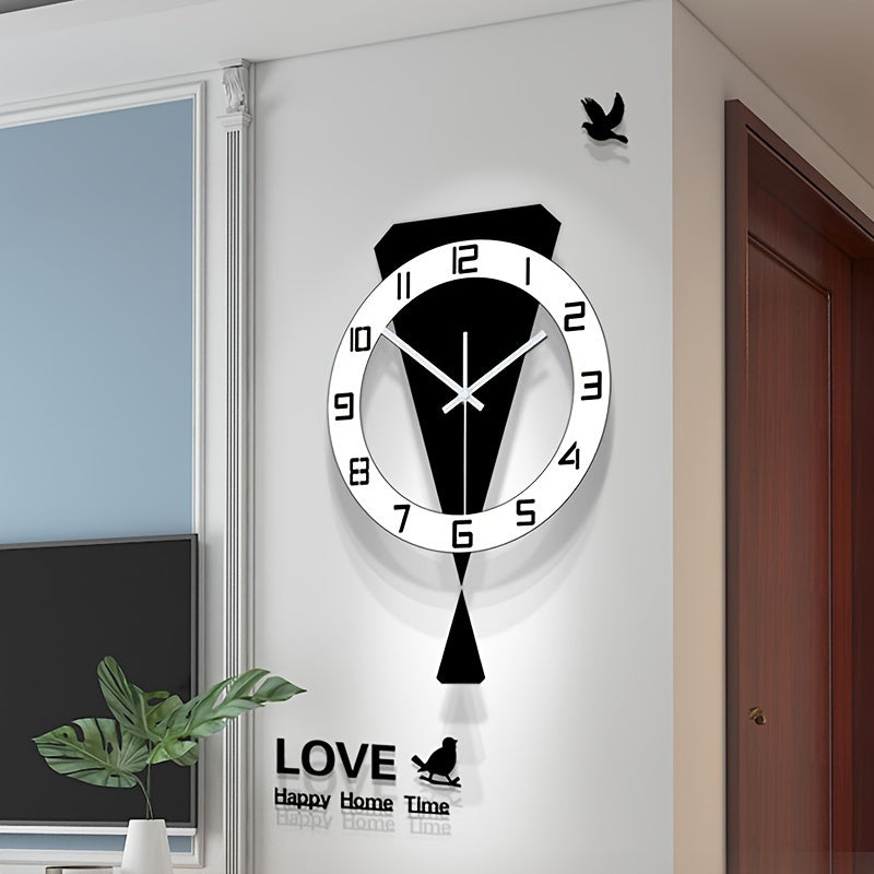 Horloge Murale | Acrylique Design Mouvement Art | SvinKl