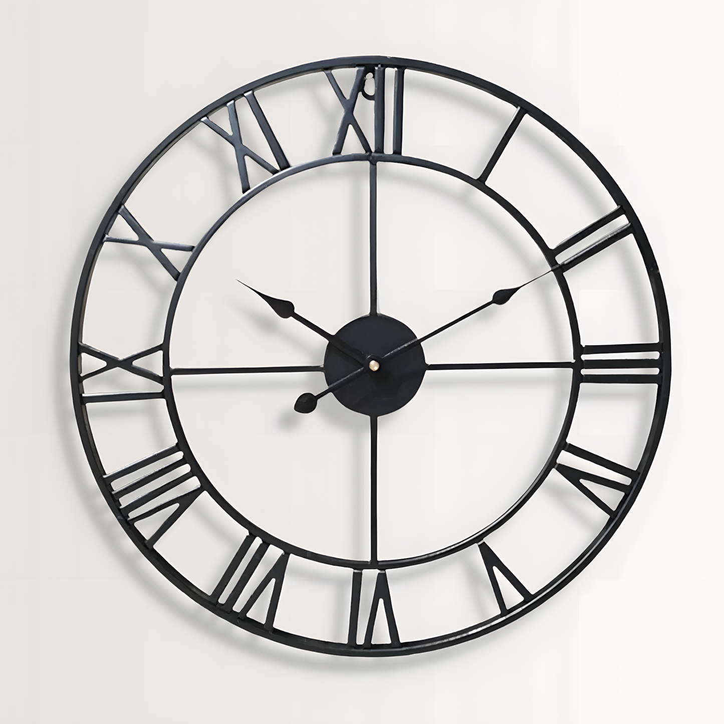 Horloge Murale | Romaine Métal Élégante | Métal Élégant Romaine | Tova