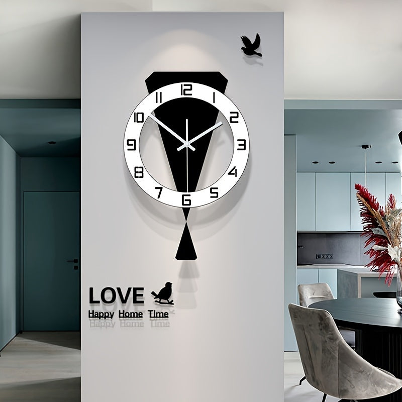 Horloge Murale | Acrylique Design Mouvement Art | SvinKl