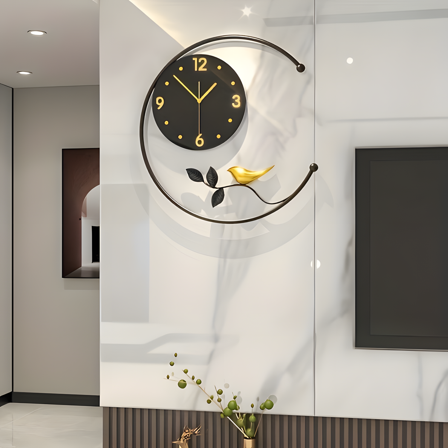 Horloge Murale | Maison Oiseau Nature Pure | NaturLi