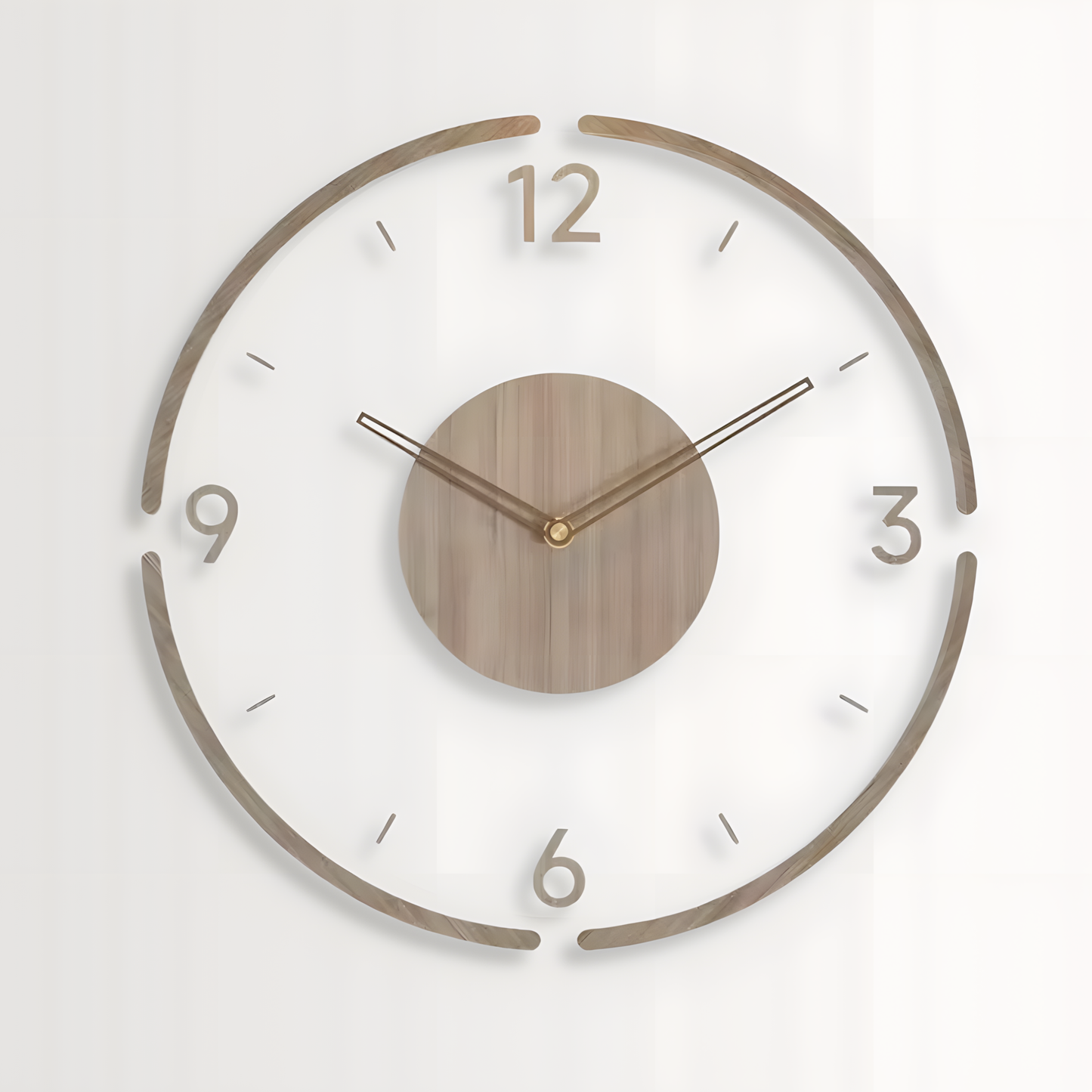 Horloge Murale | Bois Massif Nordique | Simple Élégance | Koda