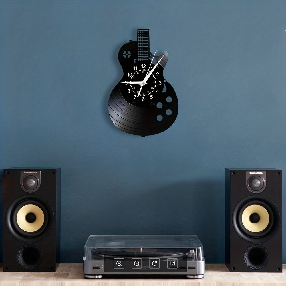 Horloge Murale | Guitare Musique Déco | Art Sonore | Sträng