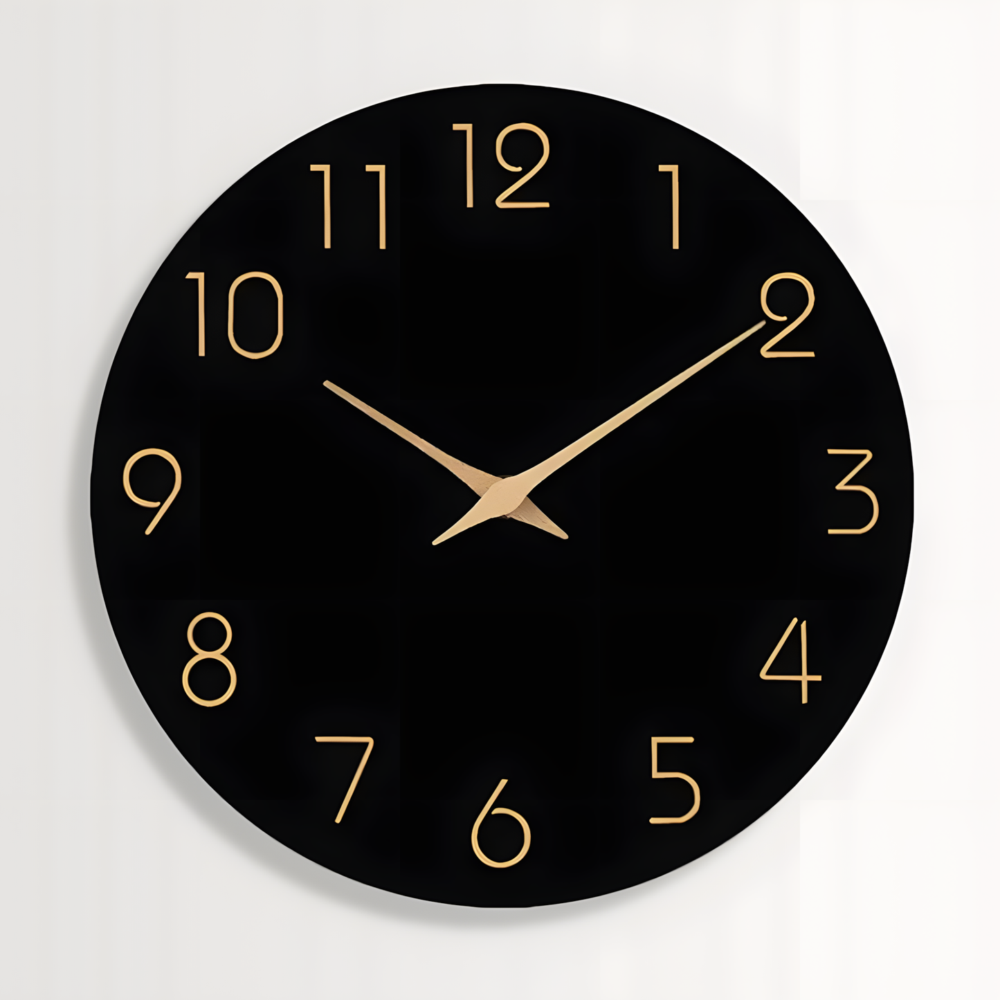 Horloge Murale | Ronde Rétro Élégante | Style Rétro Chic | Niko