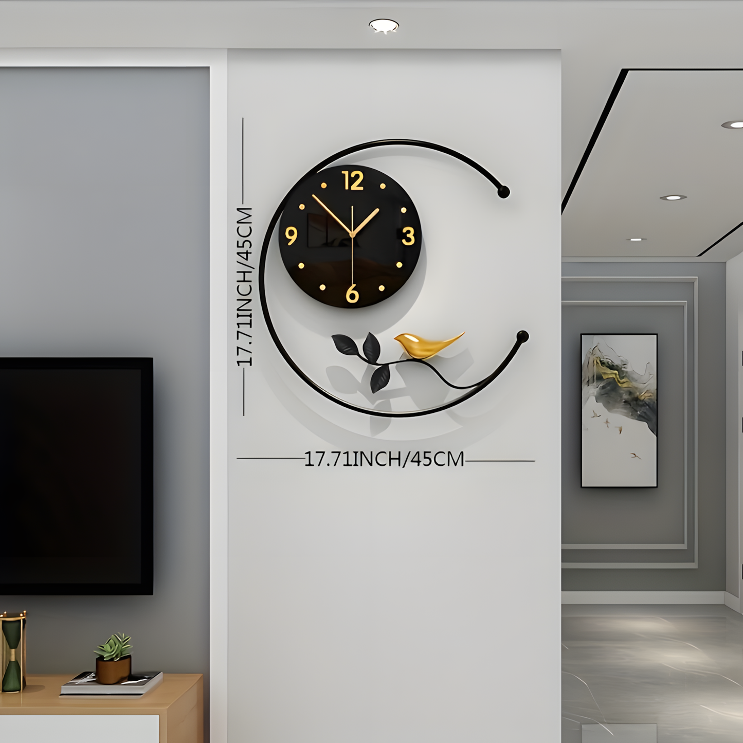 Horloge Murale | Maison Oiseau Nature Pure | NaturLi