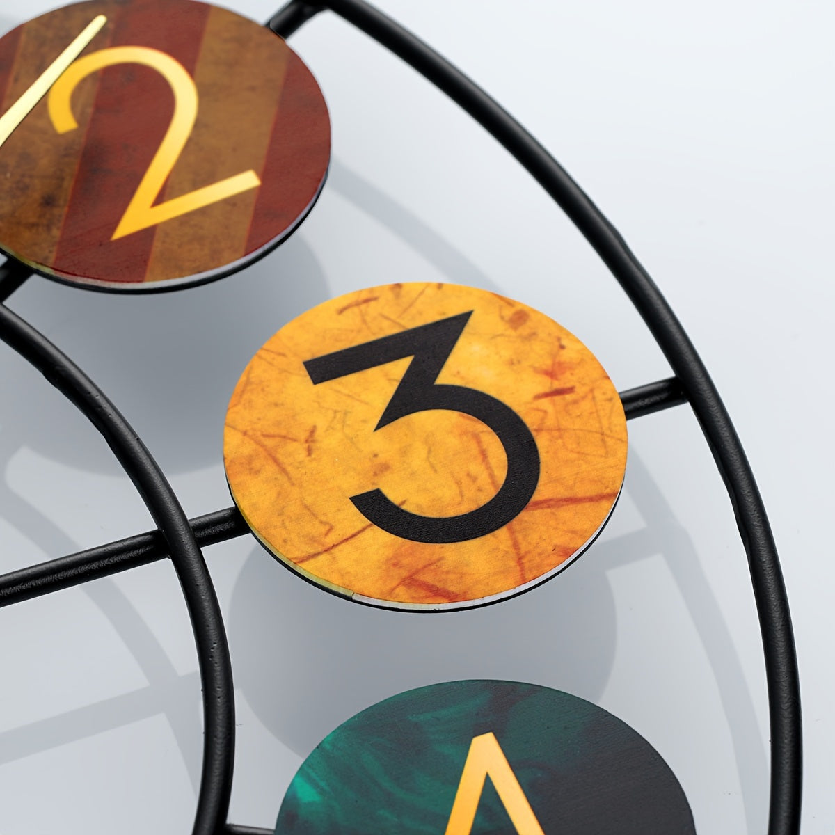Horloge Murale | Romain Fer Vintage | Art Ancien | JärnTid