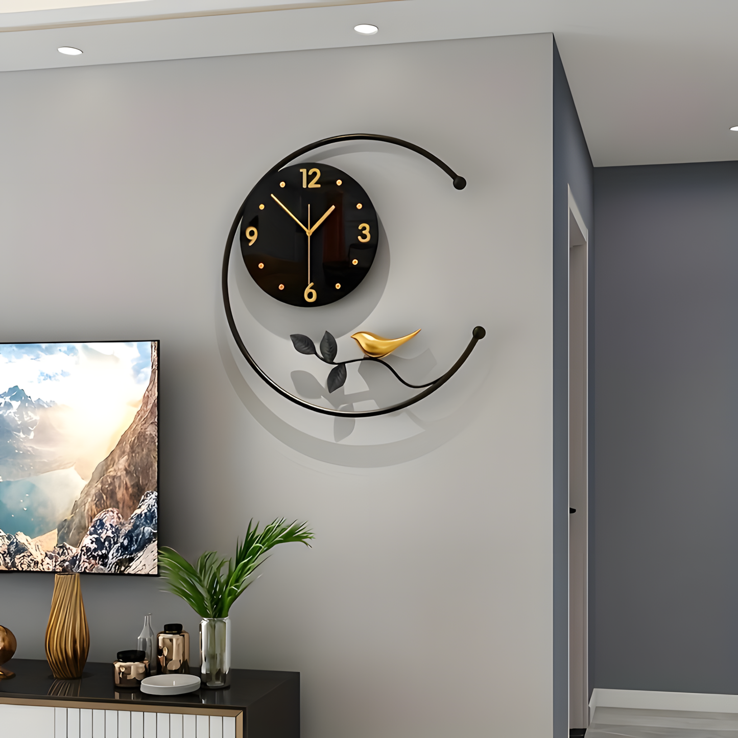 Horloge Murale | Maison Oiseau Nature Pure | NaturLi
