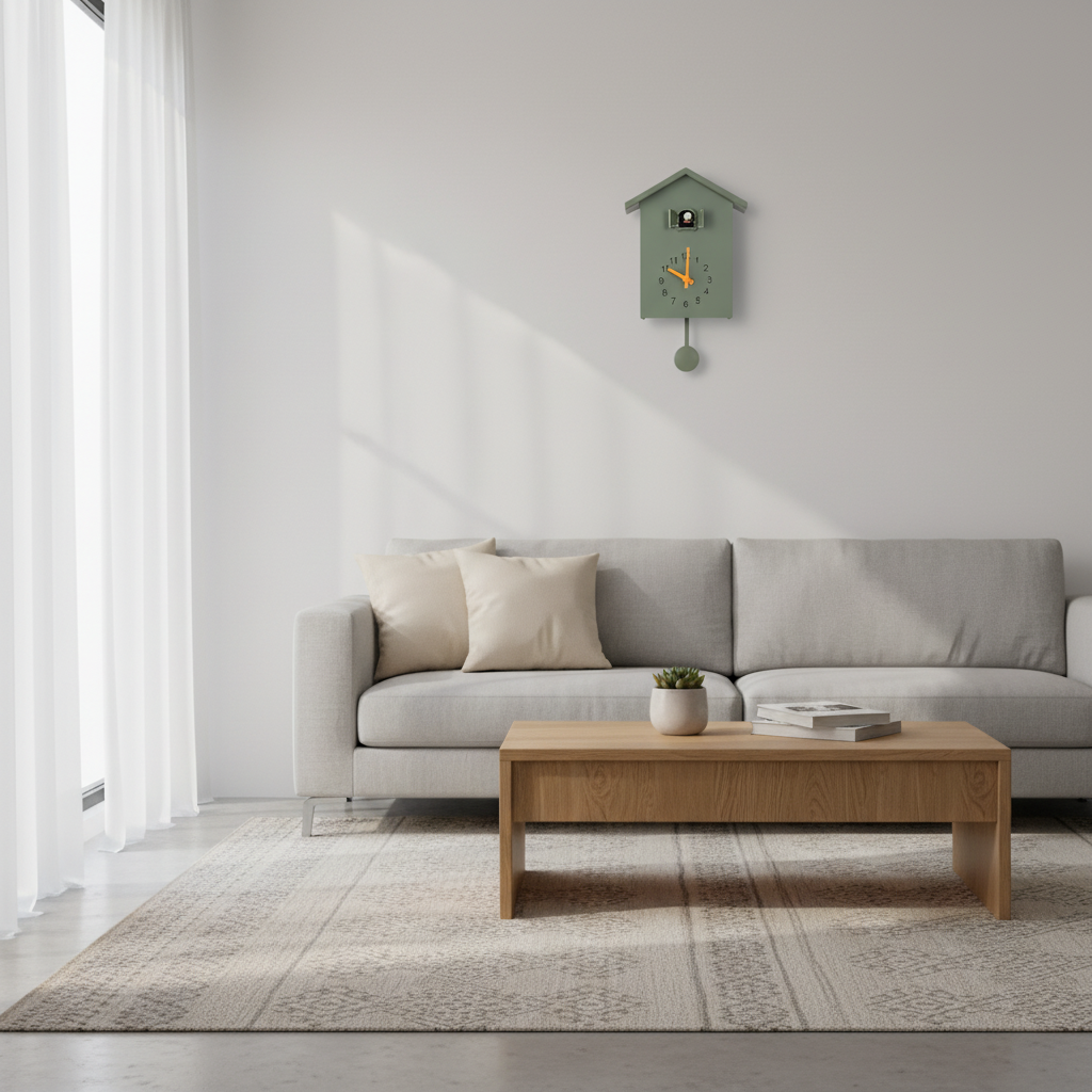 Horloge Murale | Coucou Style Moderne | Style Coucou | Cael