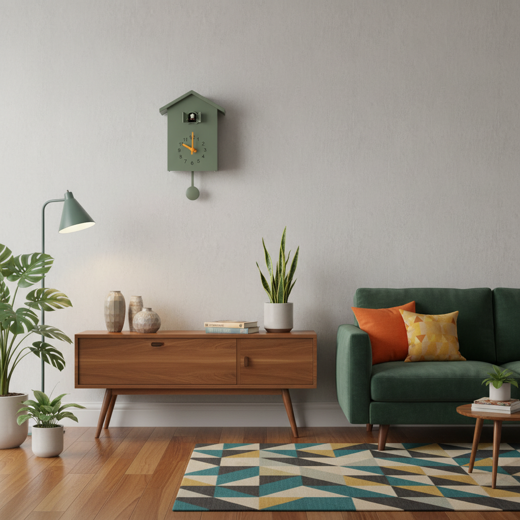 Horloge Murale | Coucou Style Moderne | Style Coucou | Cael