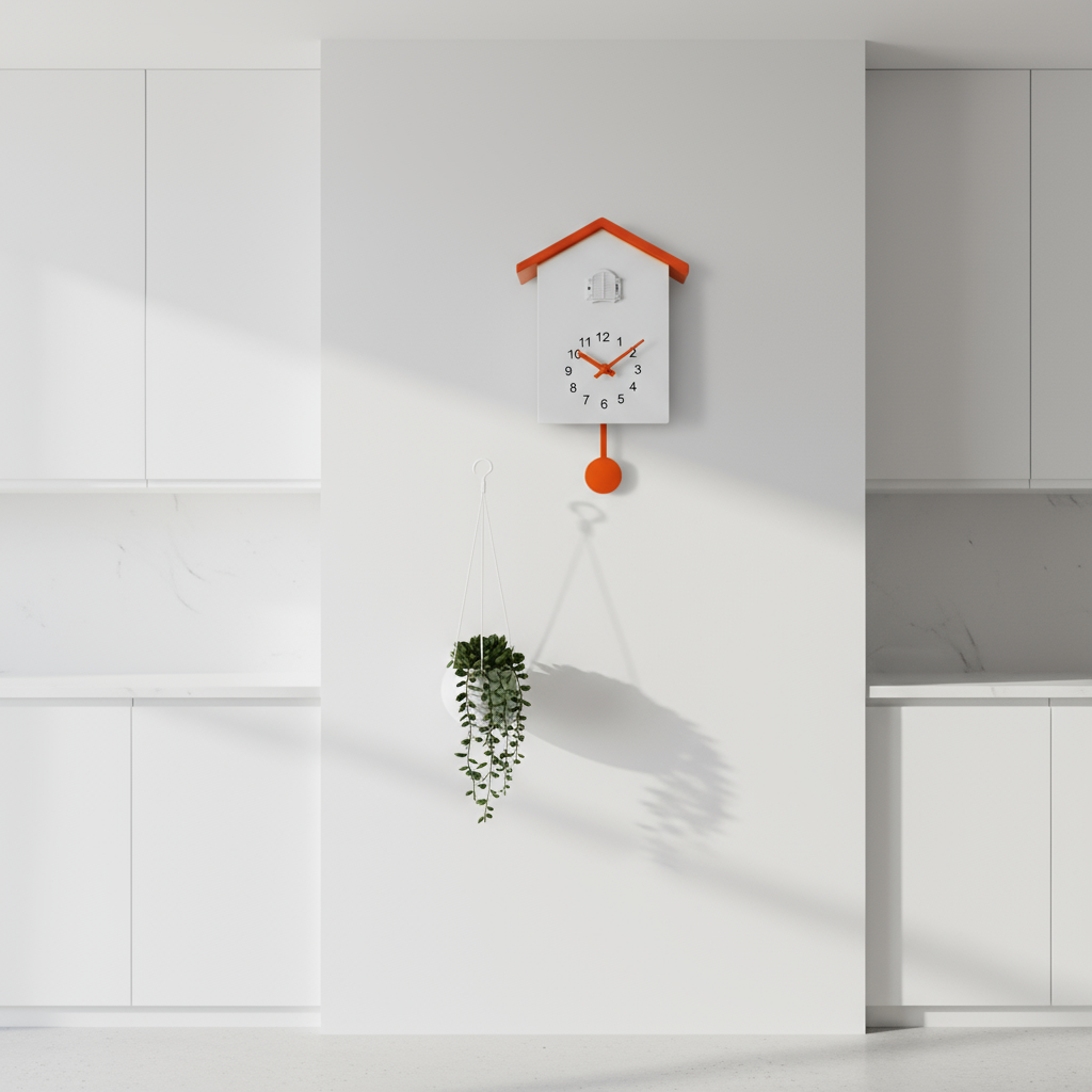 Horloge Murale | Coucou Style Moderne | Style Coucou | Cael