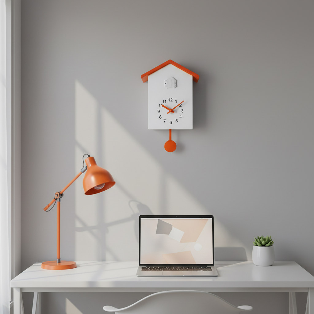Horloge Murale | Coucou Style Moderne | Style Coucou | Cael