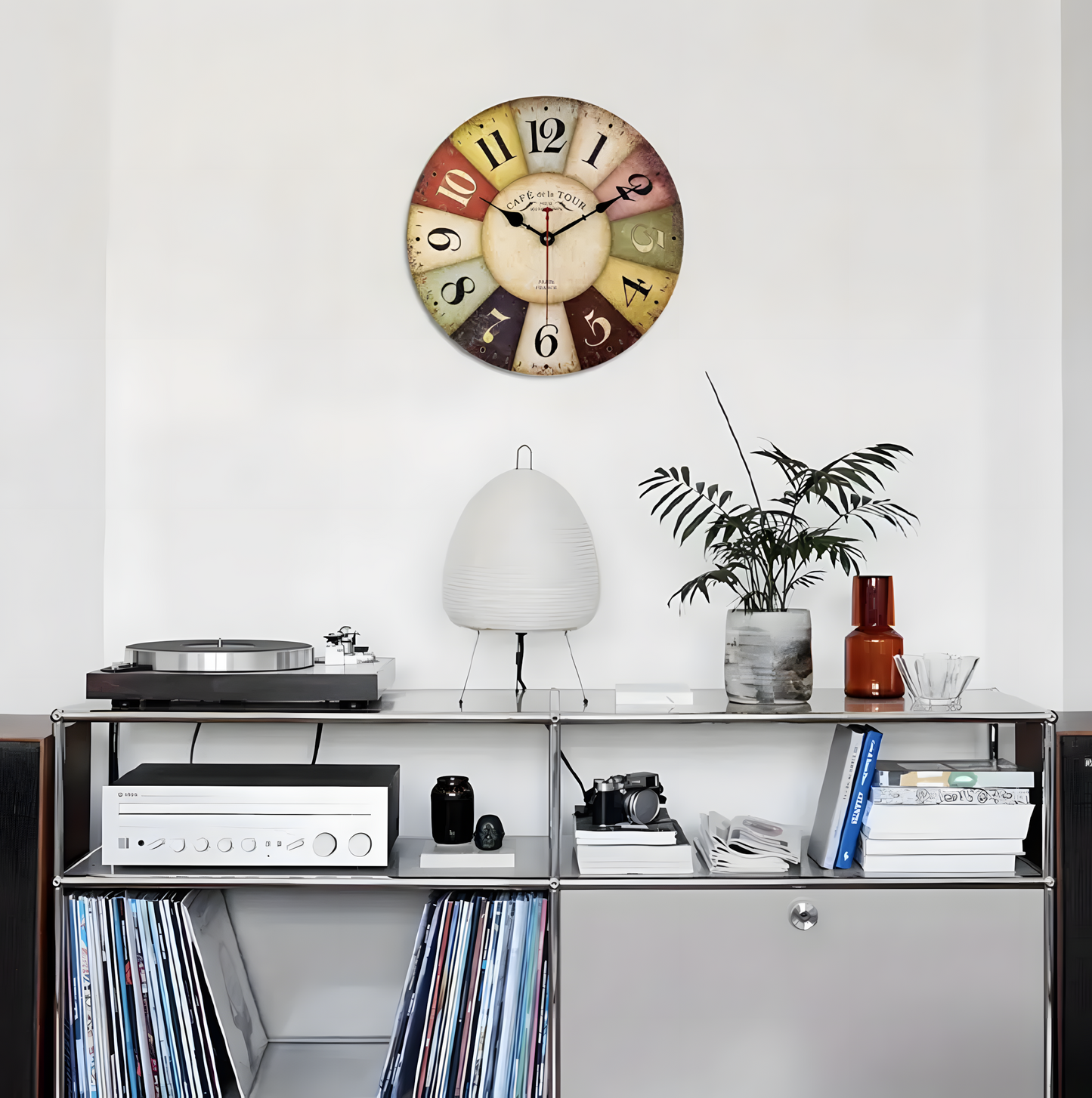 Horloge Murale | Style Ferme Rustique | Rustique Ferme | Tate