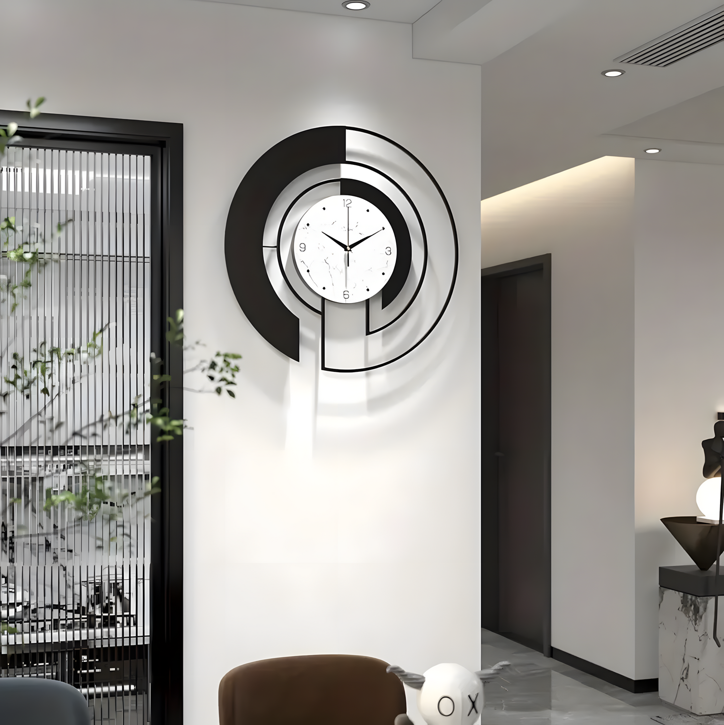 Horloge Murale | Luxe Métal Précieux | Métal Luxe | Vega