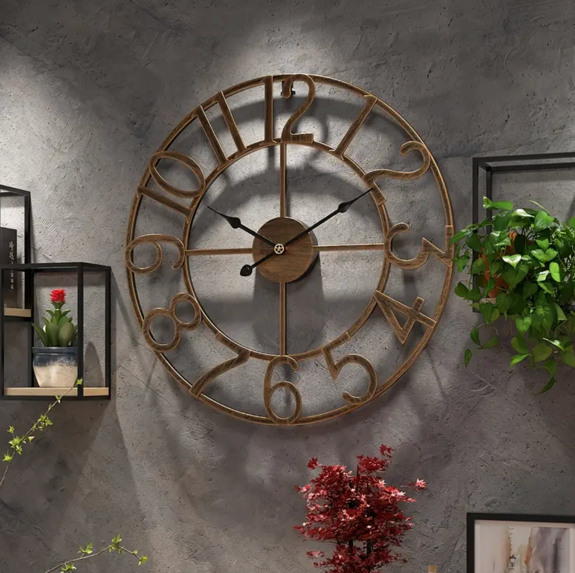 Horloge Murale | Art Forgé | Fer Artistique | Klint