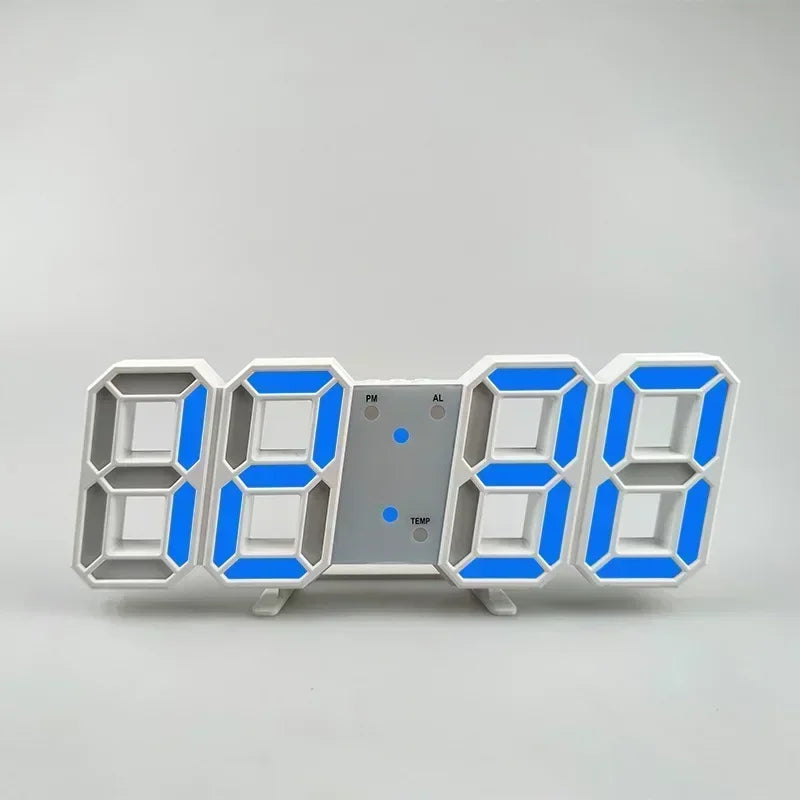 Horloge Murale | Numérique LED Moderne | Tech Temps | TeknoTid