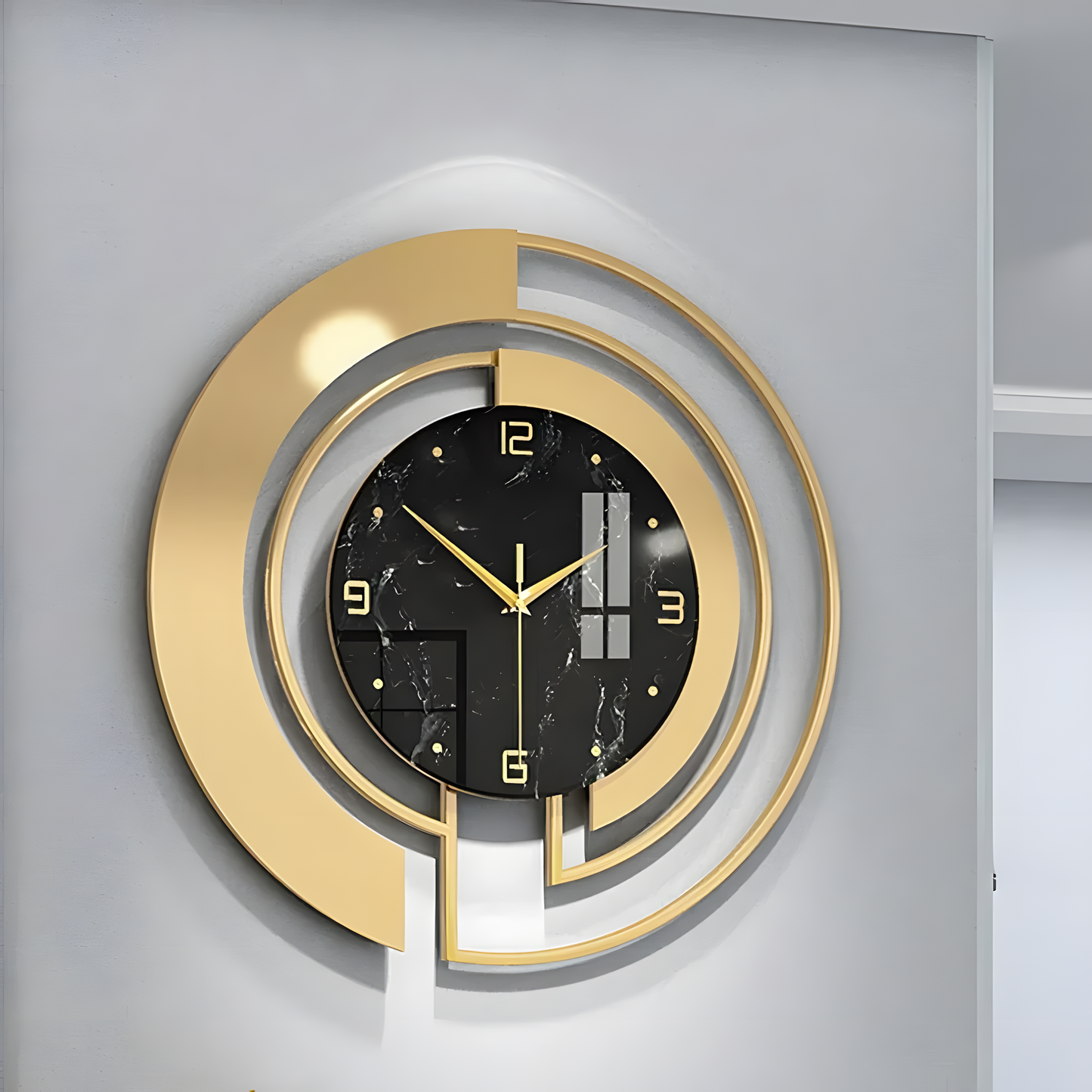 Horloge Murale | Luxe Métal Précieux | Métal Luxe | Vega