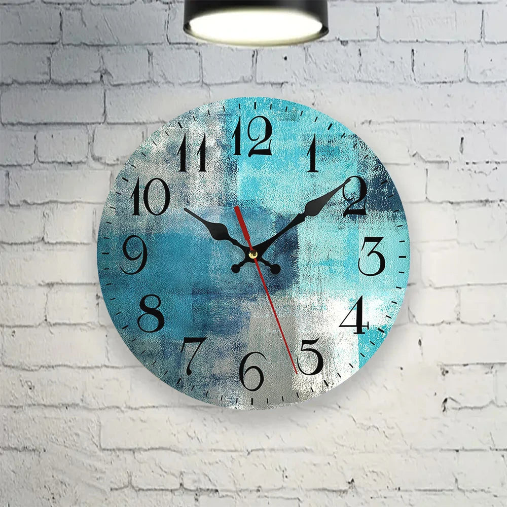 Horloge Murale | Bois Vibrant Décoratif | Bois Coloré | Faro