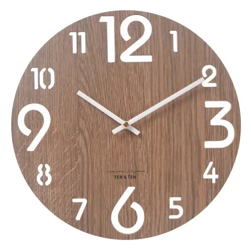 Horloge Murale | Design Ajouré Nordique | Ajouré Nordique | Stellan