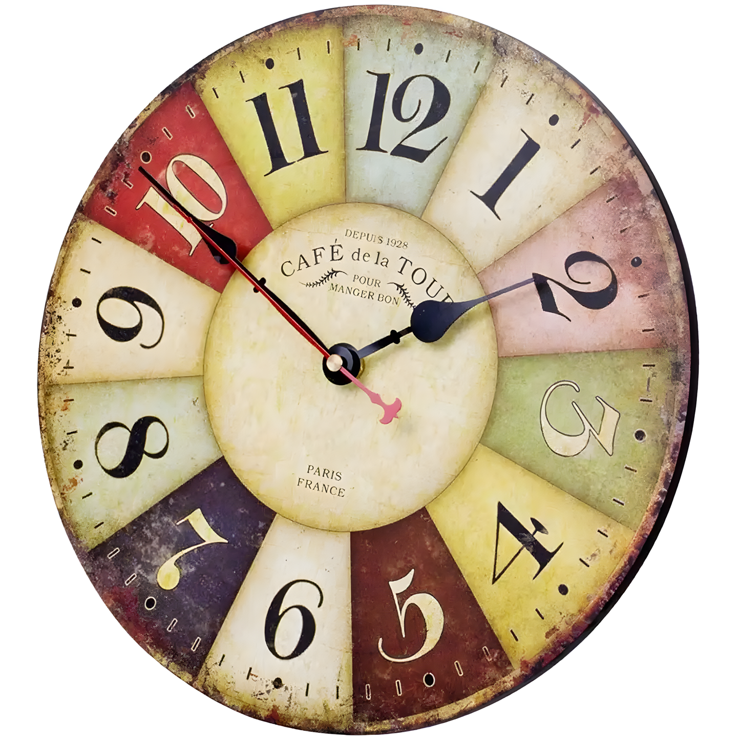 Horloge Murale | Style Ferme Rustique | Rustique Ferme | Tate