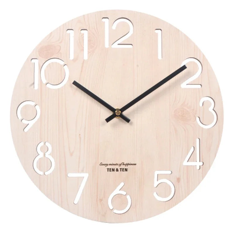 Horloge Murale | Design Ajouré Nordique | Ajouré Nordique | Stellan