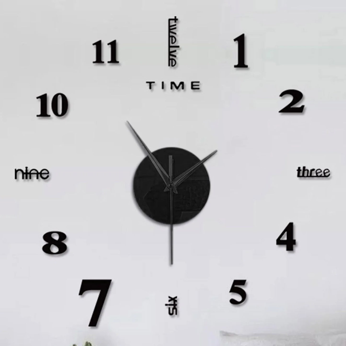 Horloge Murale | Stickers DIY Personnalisable Vintage | Vintage Personnalisé | Quinn