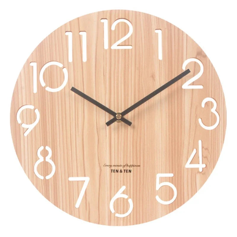 Horloge Murale | Design Ajouré Nordique | Ajouré Nordique | Stellan