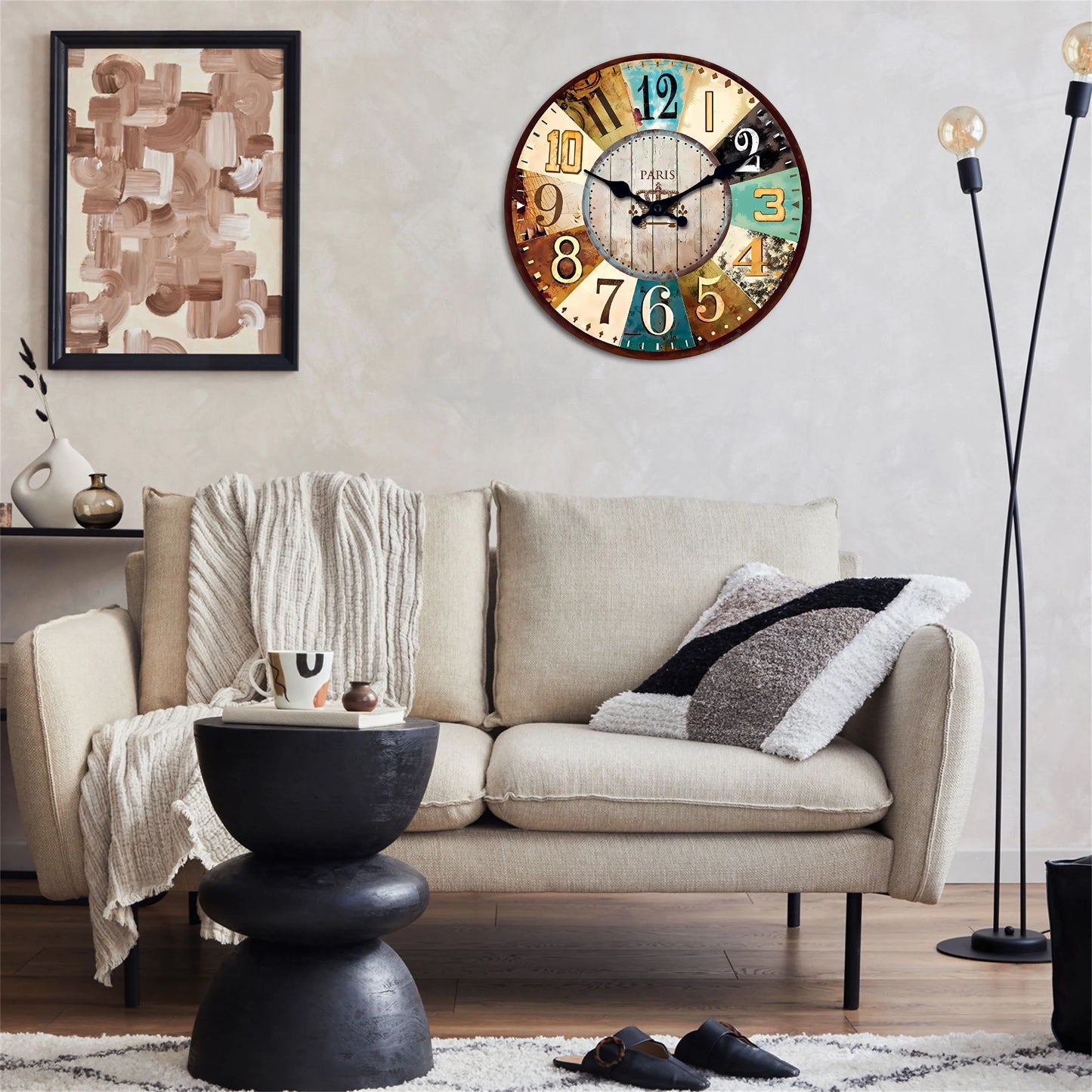 Horloge Murale | Vintage Style Ancien | Vintage Ancien | Xeno