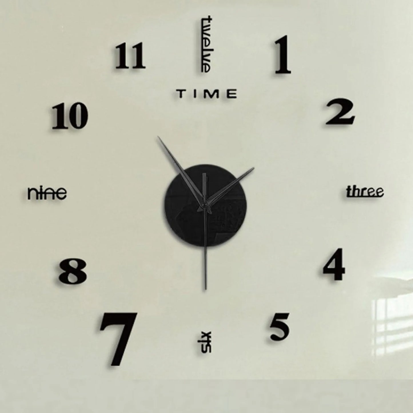 Horloge Murale | Stickers DIY Personnalisable Vintage | Vintage Personnalisé | Quinn