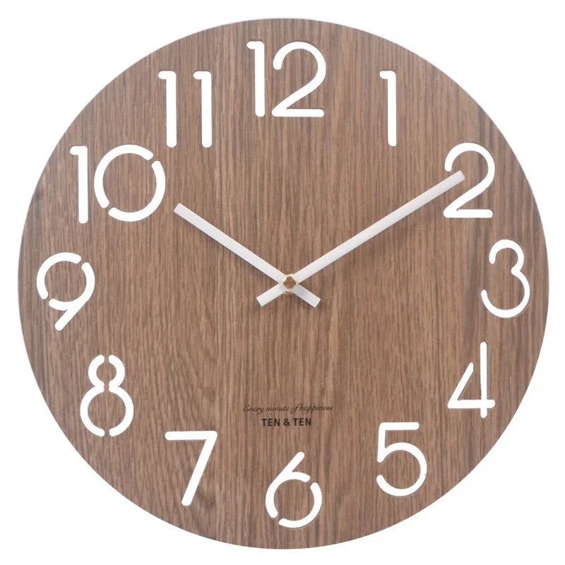 Horloge Murale | Design Ajouré Nordique | Ajouré Nordique | Stellan