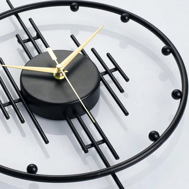 Horloge Murale | Métal Design Minimaliste | Minimaliste Métal | Kato