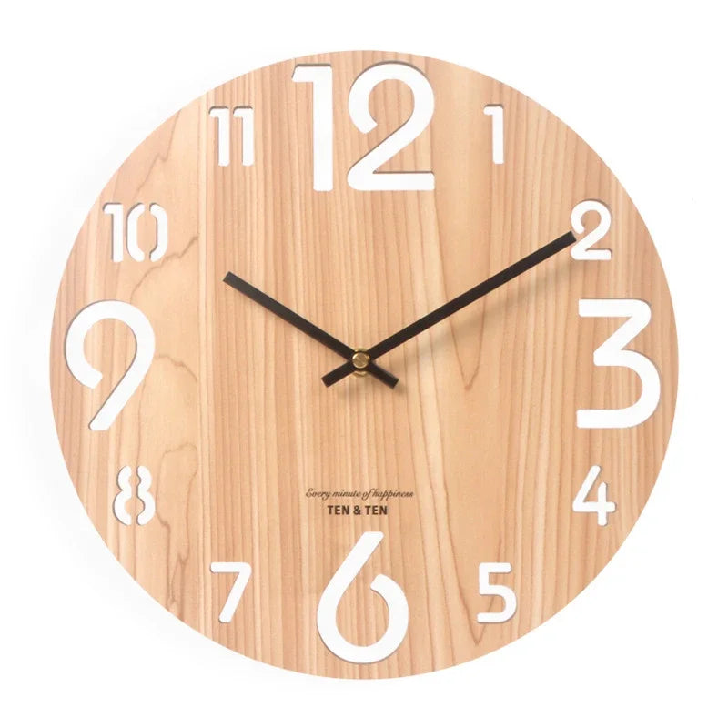 Horloge Murale | Design Ajouré Nordique | Ajouré Nordique | Stellan