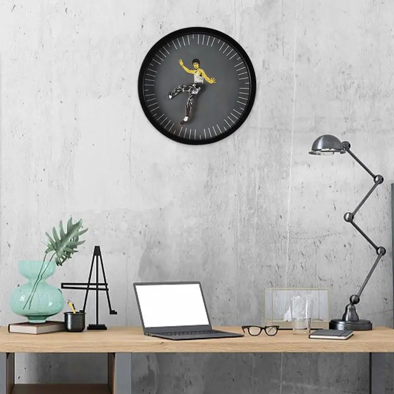 Horloge Murale | Kung Fu Dragon | Dragon Kung Fu | Ming