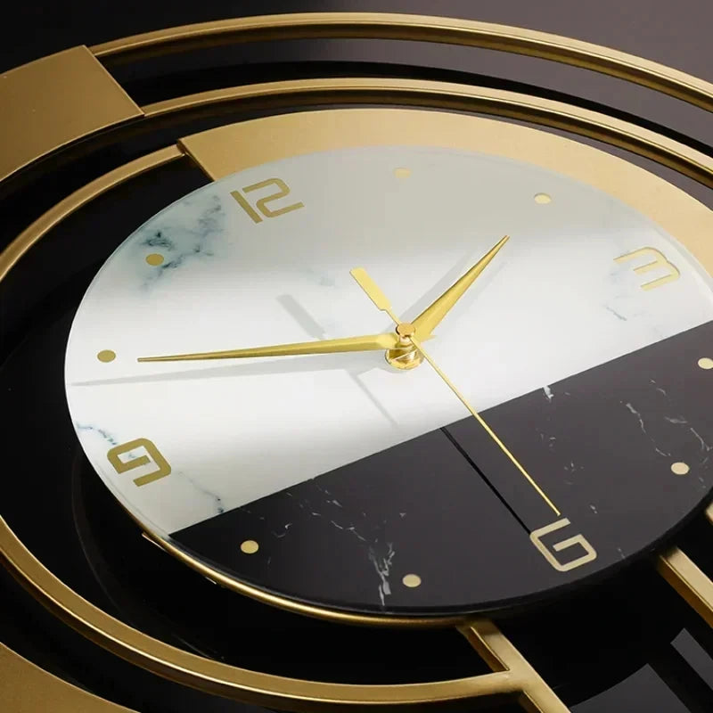 Horloge Murale | Luxe Métal Précieux | Métal Luxe | Vega