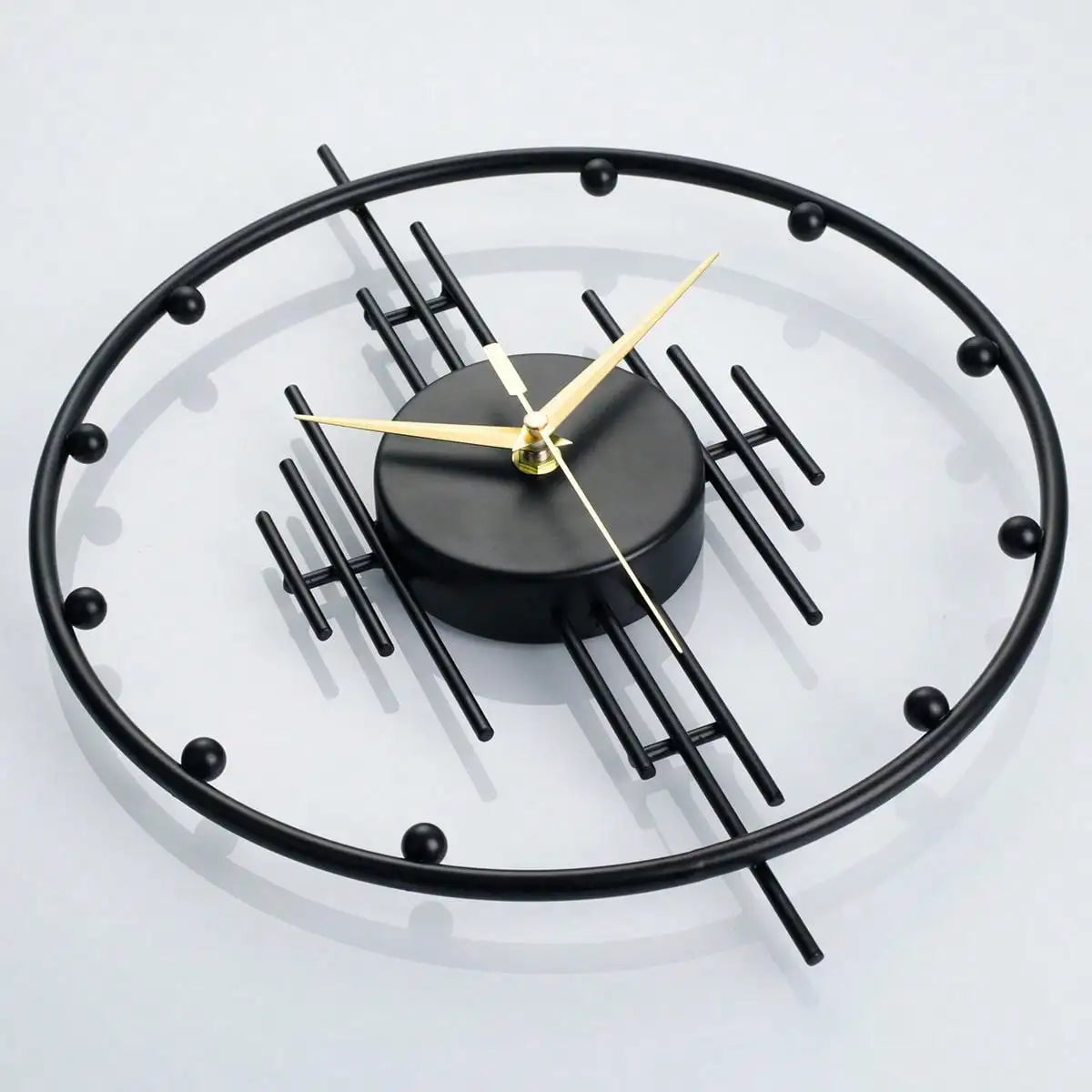 Horloge Murale | Métal Design Minimaliste | Minimaliste Métal | Kato