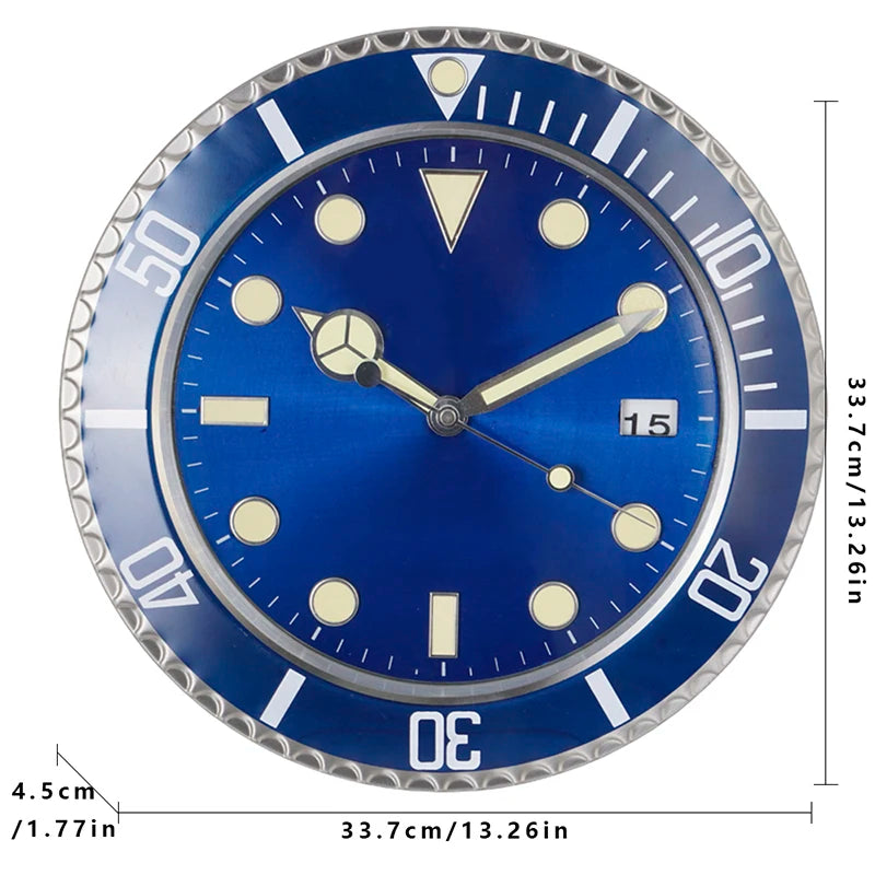 Horloge Murale | Inspiration Montre De Luxe | Luxueuse Inspiration | Vivian