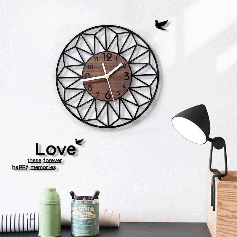 Horloge Murale | Bois Esthétique Nature | Nature Bois | Sund