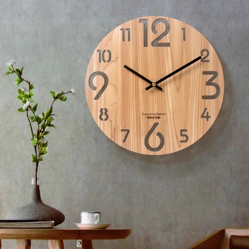 Horloge Murale | Design Ajouré Nordique | Ajouré Nordique | Stellan