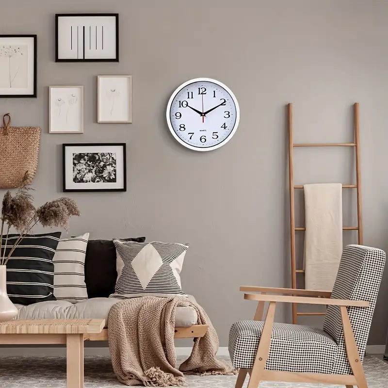 Horloge Murale | Simplicité Pure Élégance 25 cm | Élégance Pure | Iona
