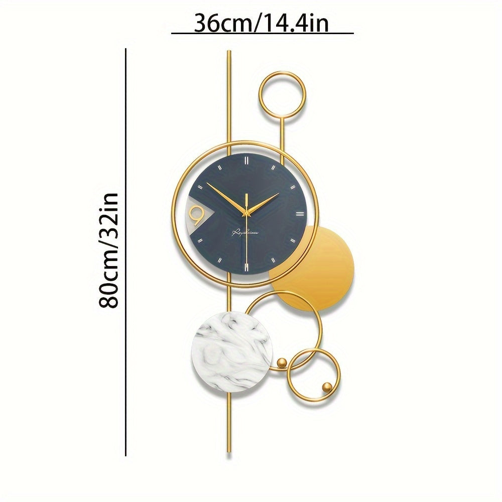 Horloge Murale | Or Design Unique | Forme Unique | GuldSti